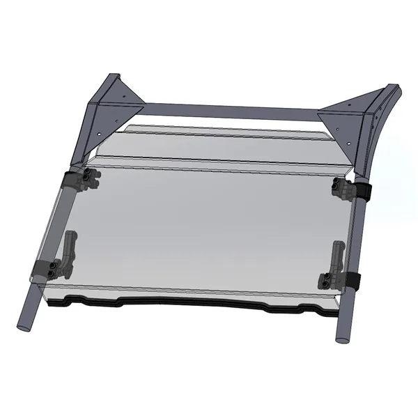 Direction 2 Tilt Windshield - Scratch Resistant KAWASAKI