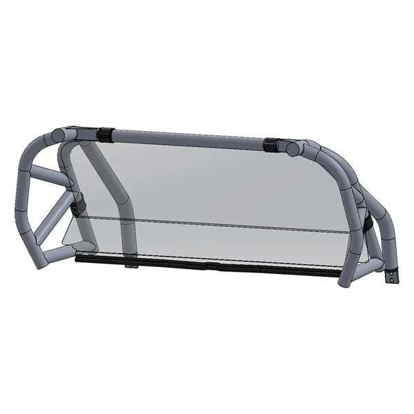 Direction 2 Rear Windshield - Scratch Resistant POLARIS