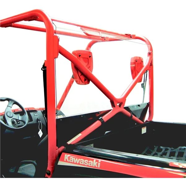 Direction 2 Rear Windshield & Back Panel Combo - Scratch Resistant KAWASAKI