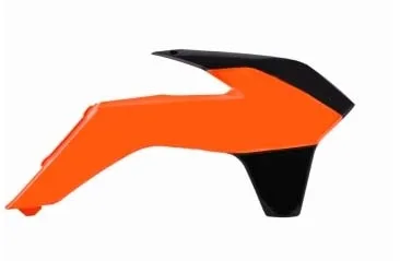 Polisport RADIATOR SCOOPS 85SX (13-17) ORN/BLK+