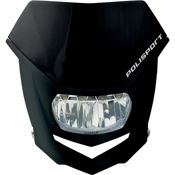 Polisport HALO LED HEADLIGHT BLACK/BLACK