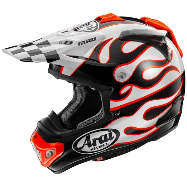 ARAI VX-Pro4 Off-Road Helmet Flame - Without Goggle