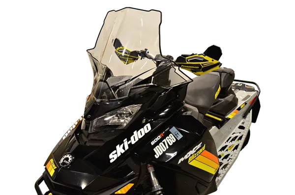 PowerMadd SKI DOO - GEN4 (22 ) TALL CLEAR W/BLAC Clear with black graphic