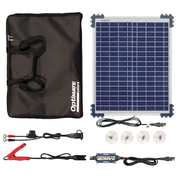 Tecmate OPTIMATE SOLAR DUO 20W TRAVEL KIT