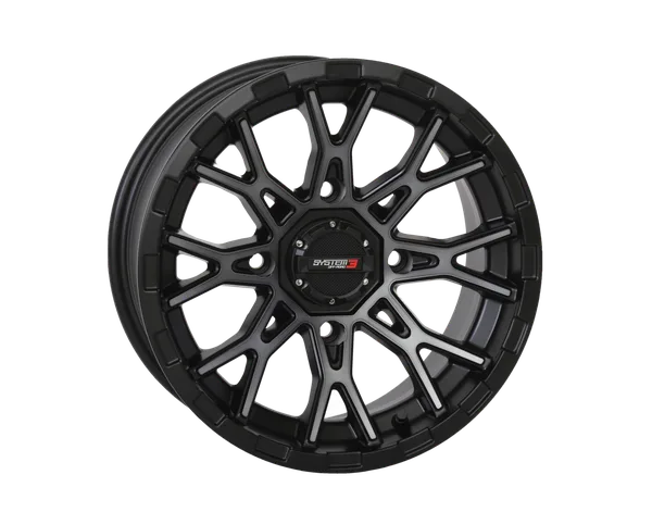 System 3 14X7 4/137 4+3 (+10MM) ST6 DARK TINT