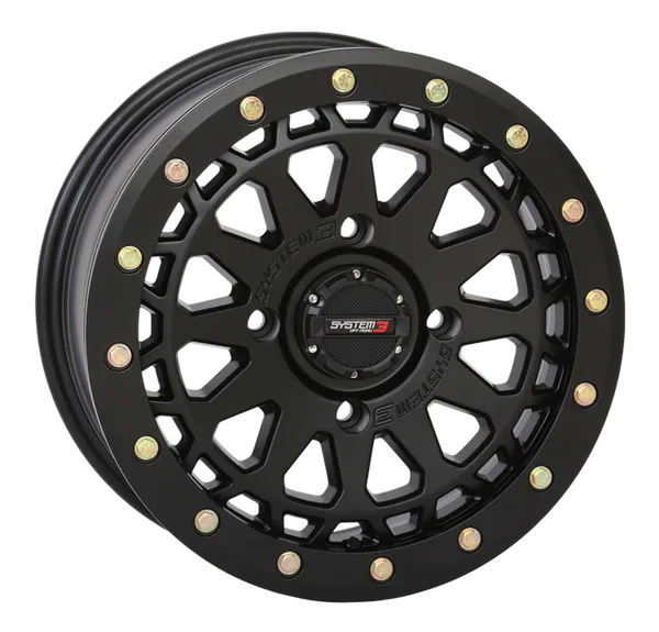 System 3 15X7 4/137 6+1 (+45MM) Matte black