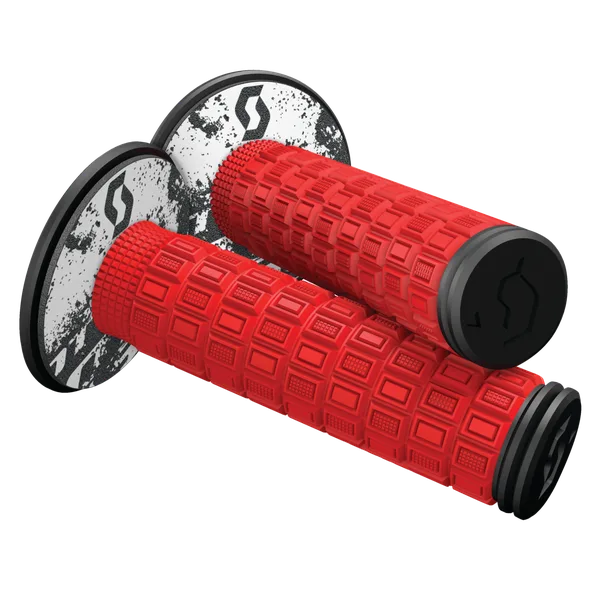 Scott MELLOW GRIP NEON RED/BLK Neon red/Black