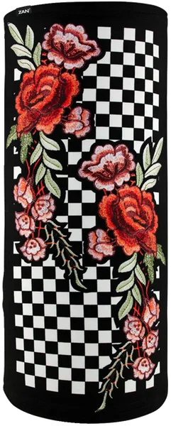 Zan MOTLEY TUBE SPORTFLEX CHECKERED FLORAL