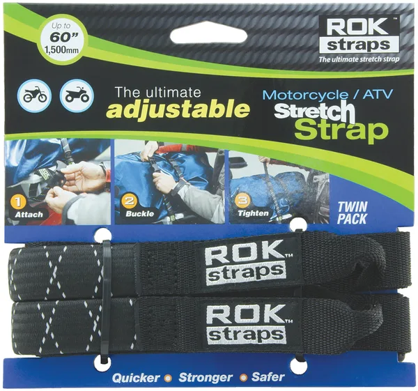 ROK Straps ROK-ST 450 MC HD 60 X1 BLACK REFLECTIVE