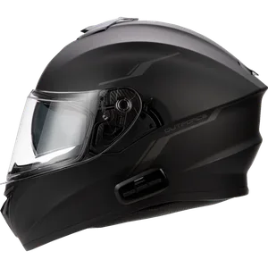 HELMET OUTFORCE BLK — Left Side