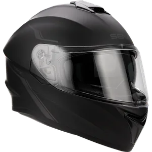 HELMET OUTFORCE BLK — 3/4 Right