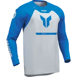 RIDEMODE MENACE JERSEY BLUE 3XL — Front