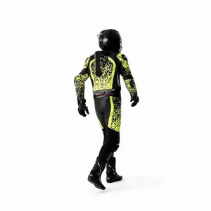 Pro Series D3O Airbag Leather Suit
