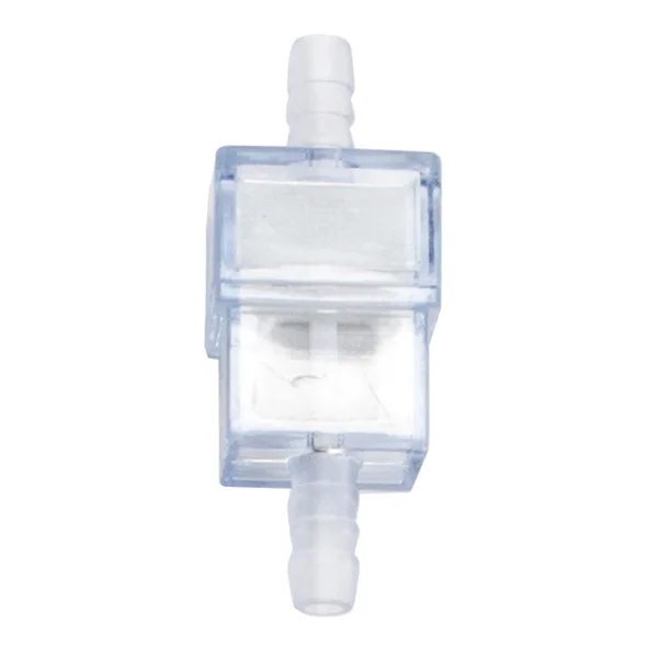 FUEL FILTER DAY-GLO 7MM WHITE/CLEAR 5PCS