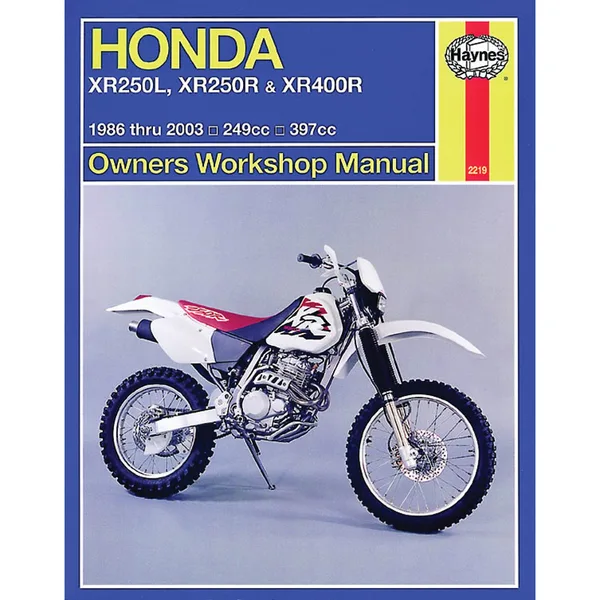 HON XR250L/R 86-03 XR400 96-03 HAYNES.