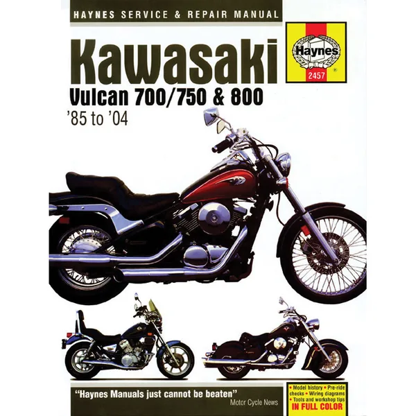 HAYNES MANUAL DELUXE KAW VN750/800 VULCAN 85-01