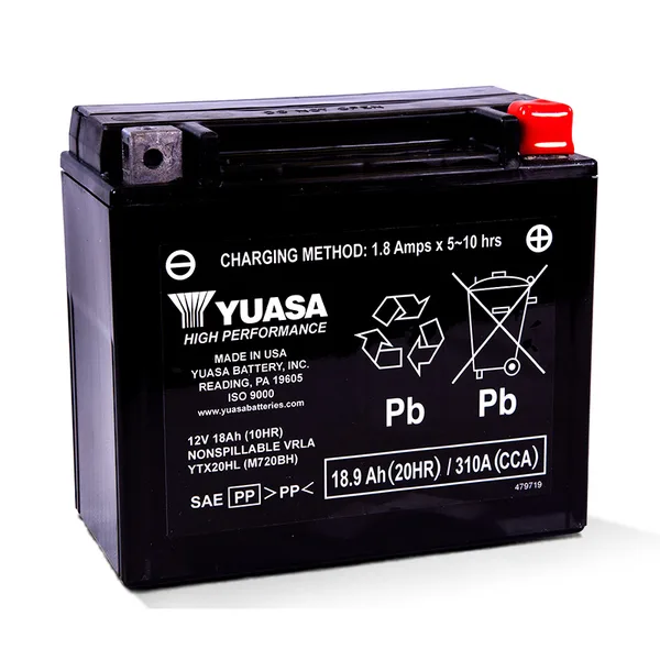 FA YTX20HL-PW ACTIVATED YUASA U.S.A.