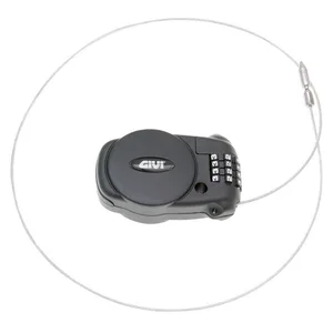 S220 LOCK WITH RETRACTABLE WIRE