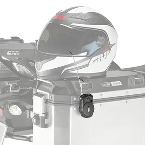 S220 LOCK WITH RETRACTABLE WIRE