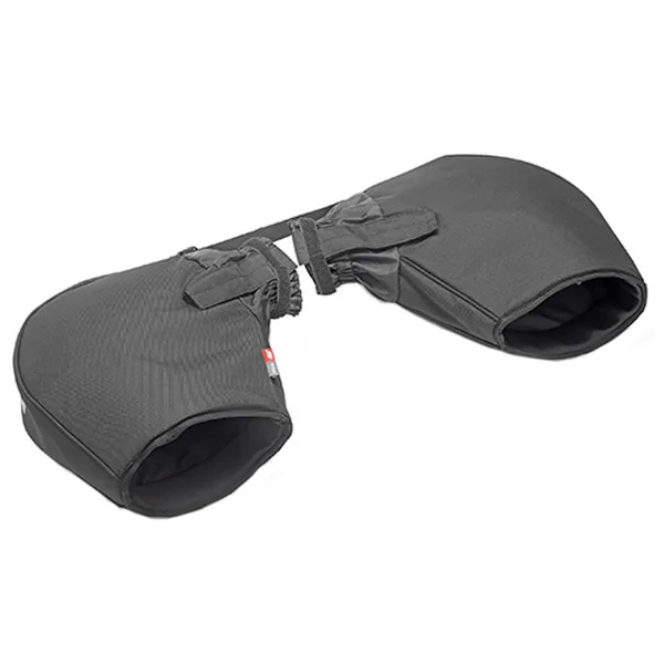 BLACK HAND PROTECTORS WITH MOUNTING KIT.