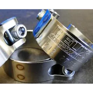 STAINLESS STEEL EXHAUST CLAMP W/HEX HEAD BOLT