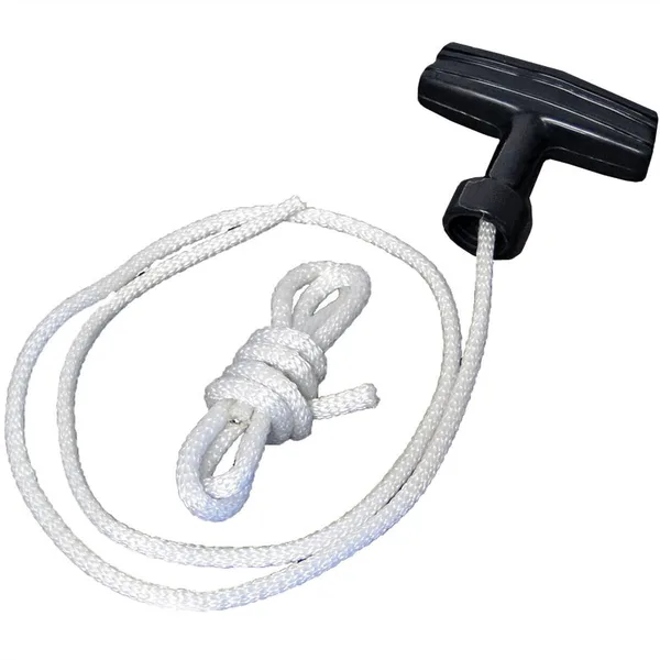 DURABLE RUBBER HANDLE FOR PULL START ROPES