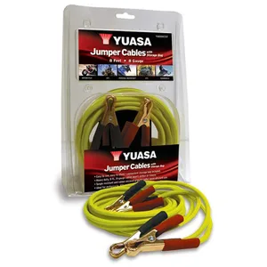 YUASA JUMPER CABLES 8FT 8-GAUGE.