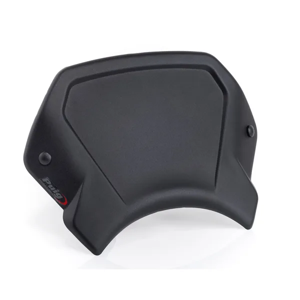 ALUM FR PLATE DUC SCRAMBLER BLACK