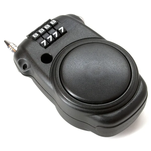 KS220 LOCK WITH RETRACTABLE WIRE