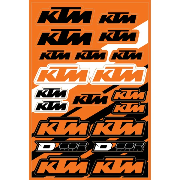DECAL SHEET KTM COR2