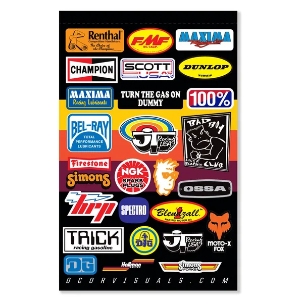DECAL SHEET THROWBACK