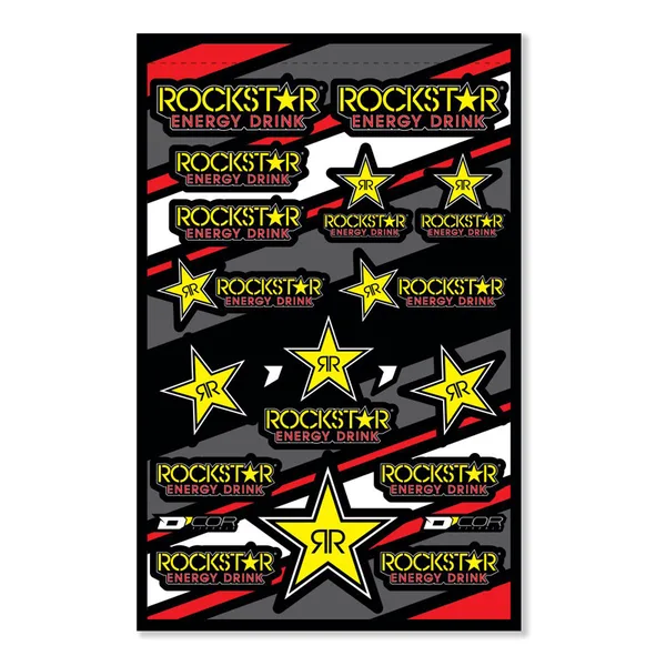 DECAL SHEET ROCKSTAR