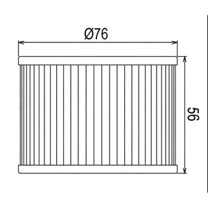 OIL FILTER COF301 (HF401)