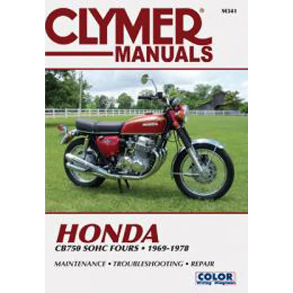 69-78 HONDA CB750 SOHC FOURS MANUAL
