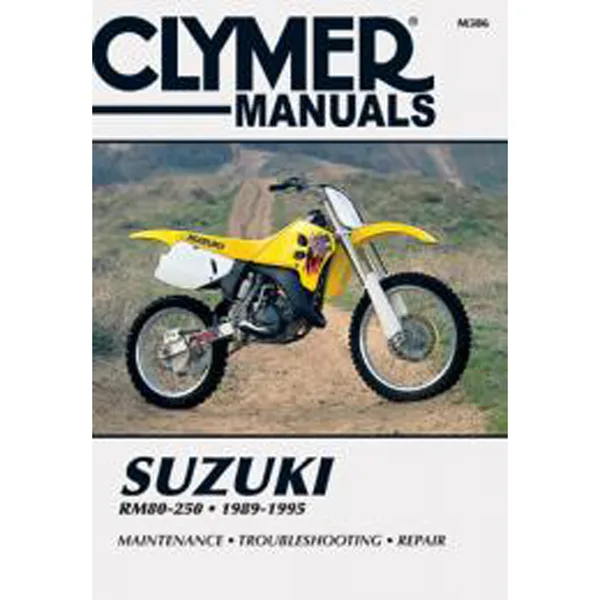 89-95 SUZUKI RM80-250 MANUAL