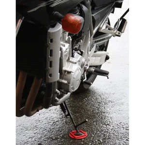 RED SIDE STAND PLATE 3 7/8'.
