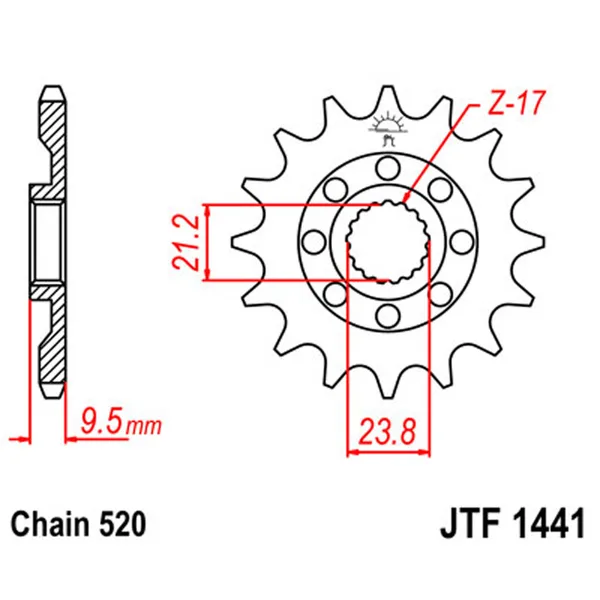 SPR.13T/SC RMX450 10-11/RM-Z450 08-12 OE
