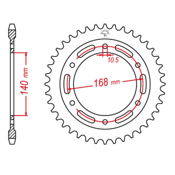 SPR.47T F800R 09-15 OE