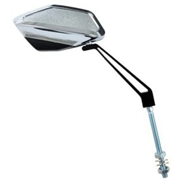 LEFT MIRROR D-ONE 8MM CHROME