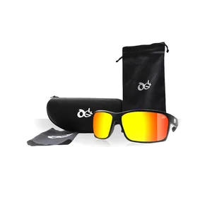 80 KNOTS SUNGLASSES MATTE BLACK - RED