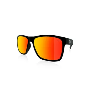 80 KNOTS SUNGLASSES MATTE BLACK - RED