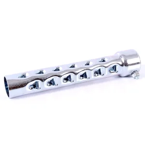 STEEL PIPE BAFFLE W/BOLTS 8' LONG