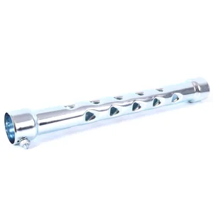 STEEL PIPE BAFFLE W/BOLTS 12' EXTRA LONG