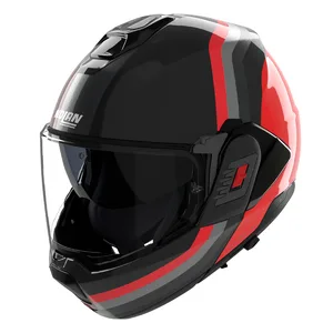 N120-1 LINEO BLACK/RED XXXL