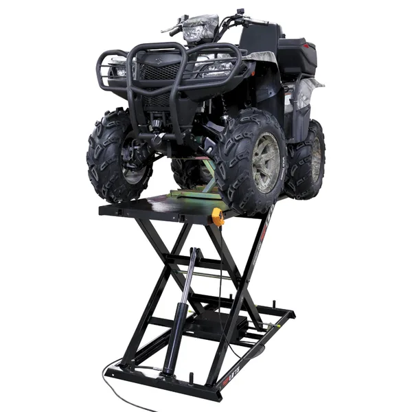 BLACK HYDRAULIC 2000LB WORK TABLE