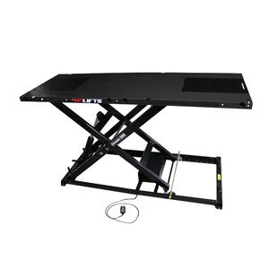 BLACK HYDRAULIC 2000LB WORK TABLE