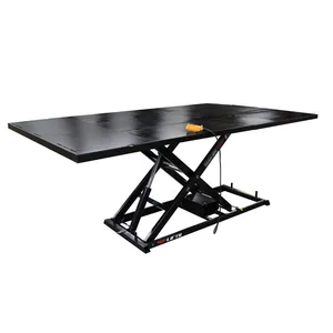 BLACK HYDRAULIC 2000LB WORK TABLE