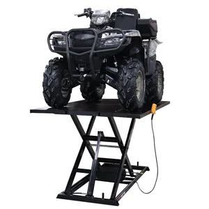 BLACK HYDRAULIC 2000LB WORK TABLE