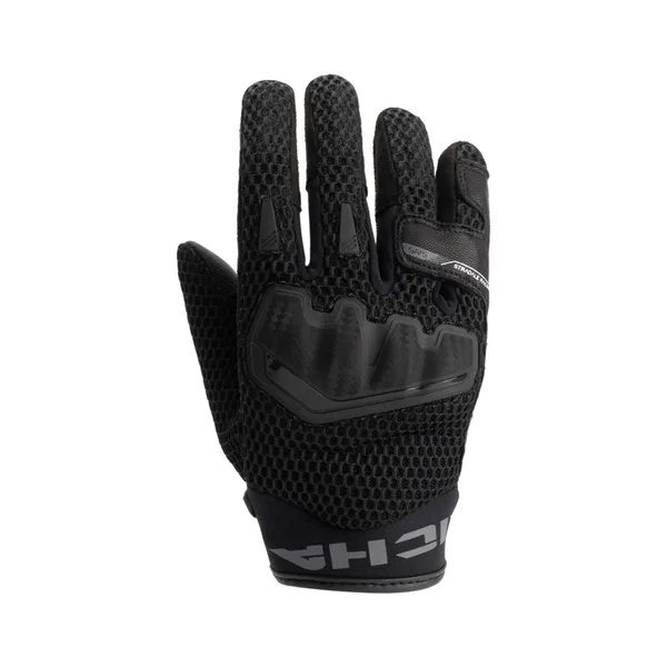 STRADALE AP-X MESH GLOVES BLACK