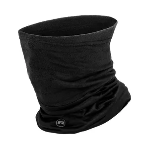 NECK TUBE FLEECE SOLID BLACK